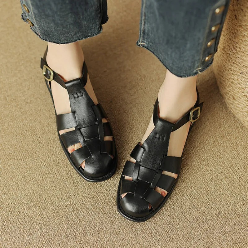 Anna-Berg | Leather Sandals