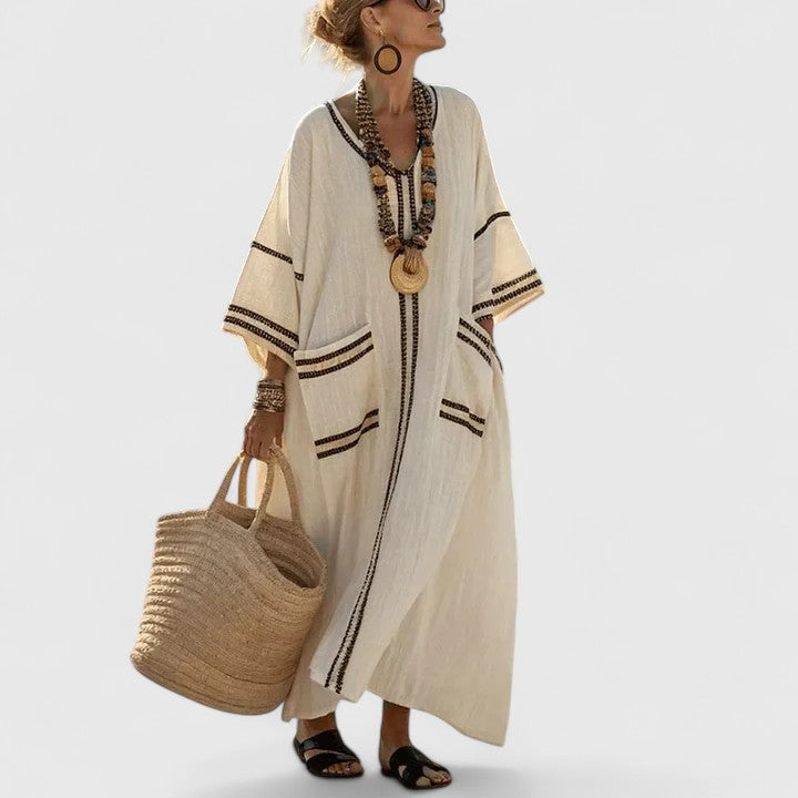 Anna-Berg | Elegant Bohemian Dress for Effortless Elegance