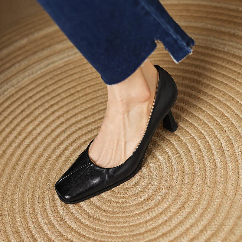 Anna-Berg | Genuine Leather Heels