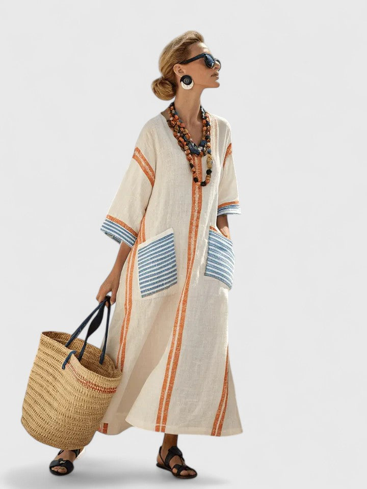 Anna-Berg | Elegant Maxi Dress in a Flattering Cut