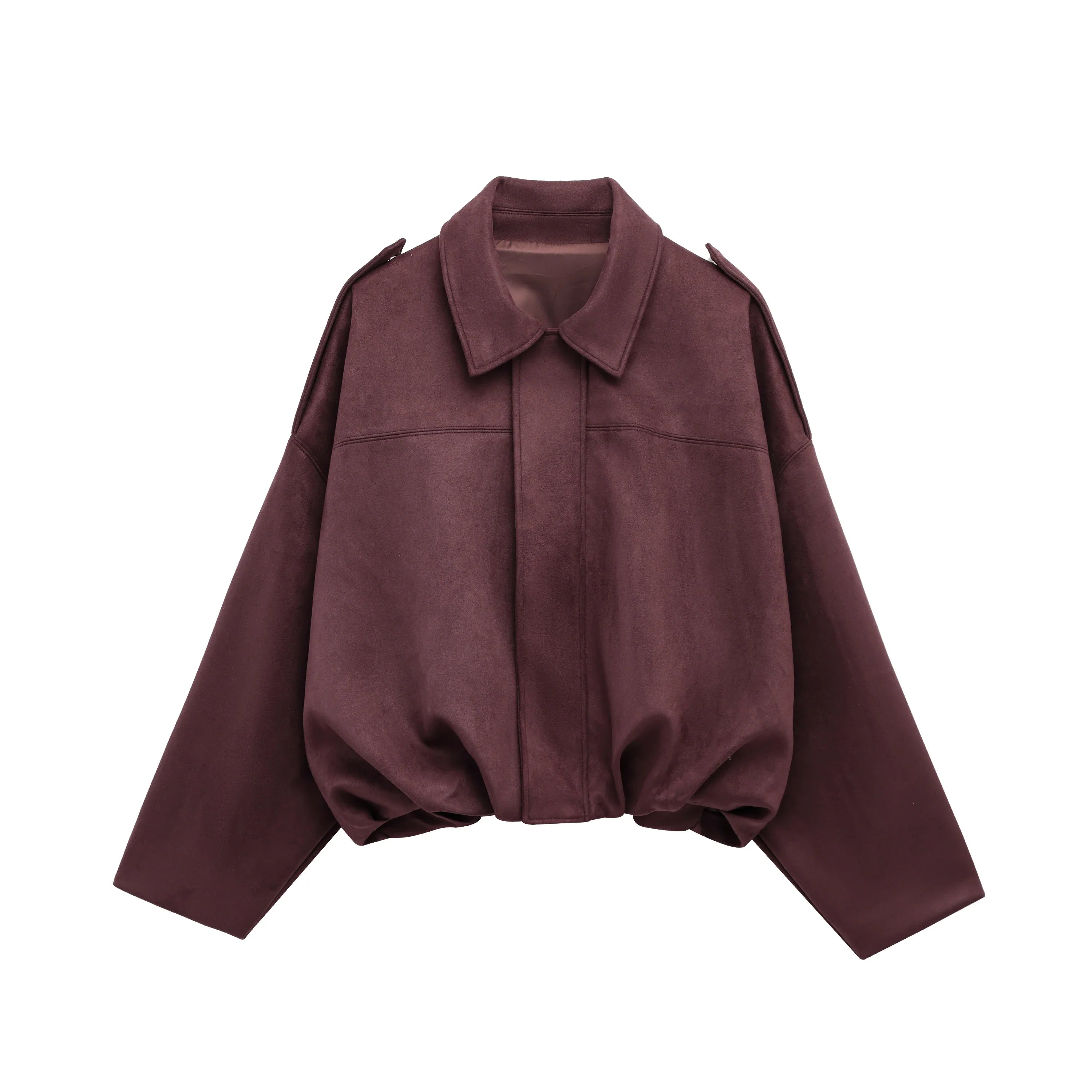 Anna-Berg | Women's Suede Bomber