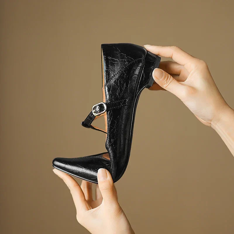 Anna-Berg | Leather Heels
