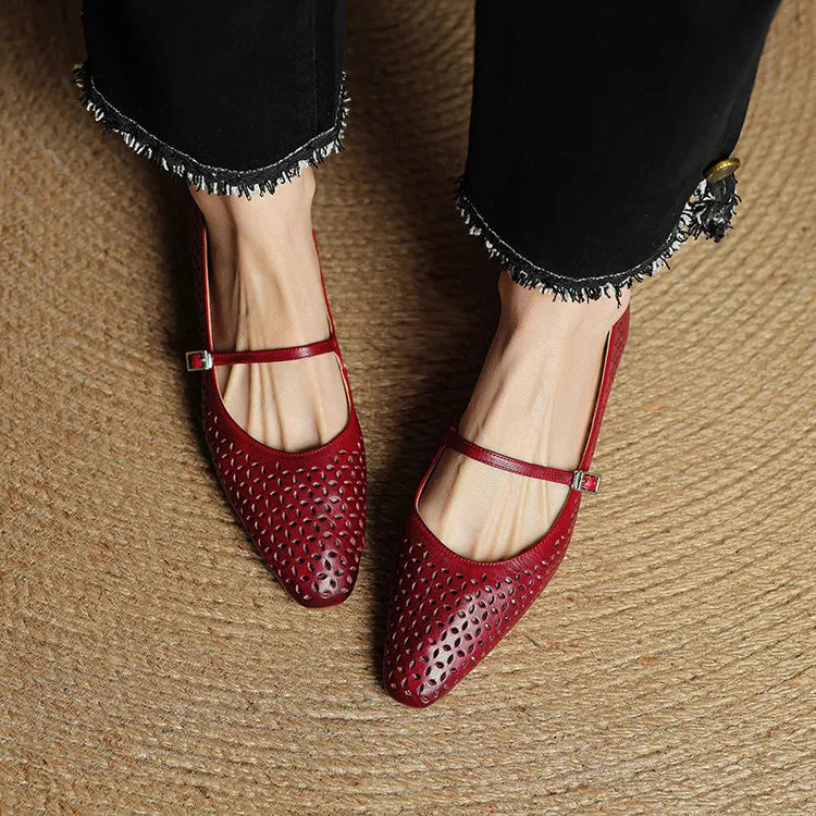 Anna-Berg | Genuine Leather Flats