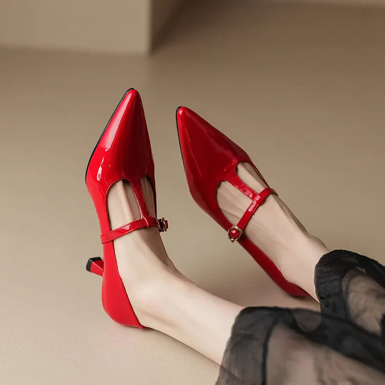 Anna-Berg | Leather Heels