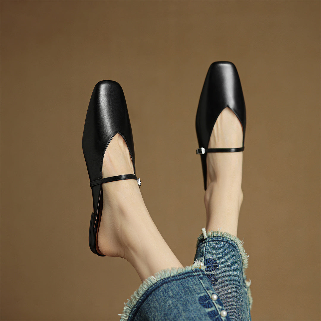 Anna-Berg | Genuine Leather Mules