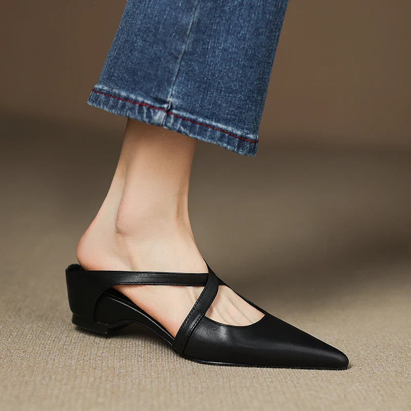 Anna-Berg | Genuine Leather Mules