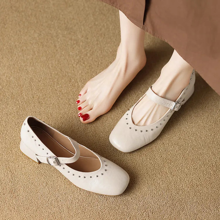 Anna-Berg | Genuine Leather Heels