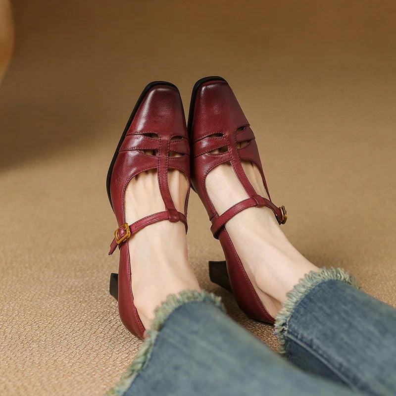 Anna-Berg | Genuine Leather Heels
