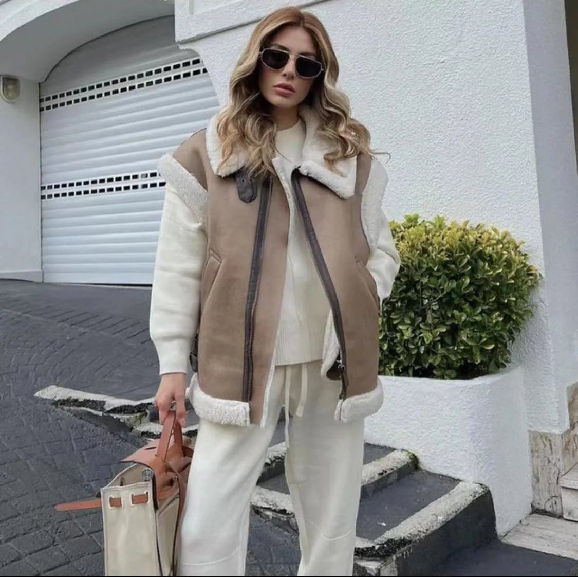 Anna-Berg | Gilet, Suede