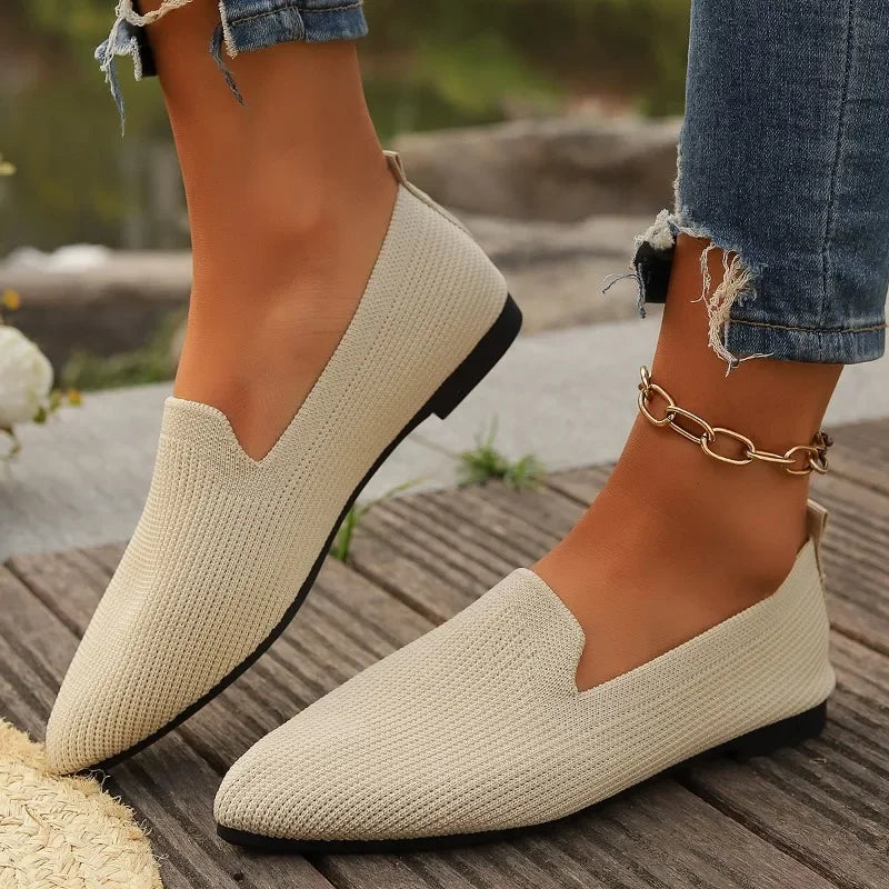 Anna-Berg | Elegant Pointed Toe Flats