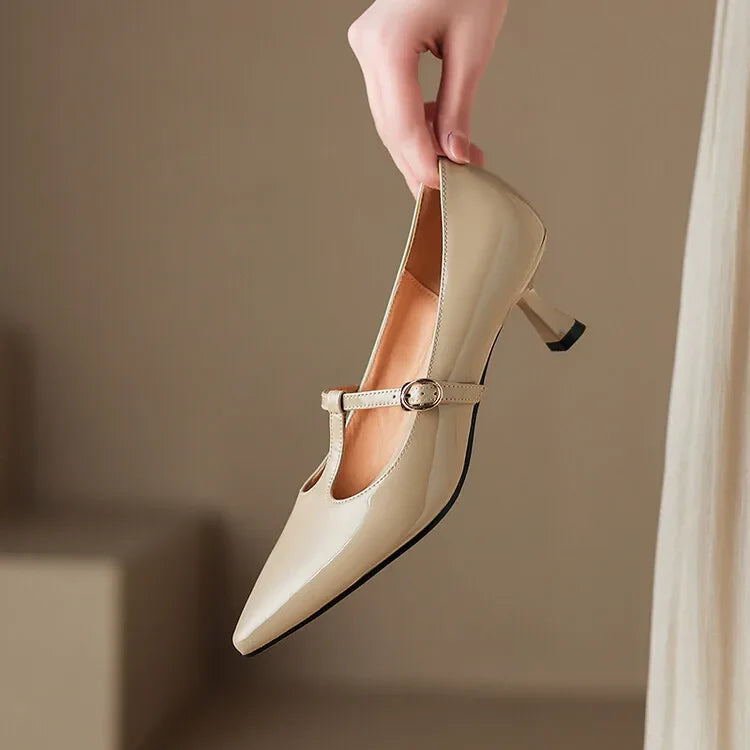 Anna-Berg | Leather Heels