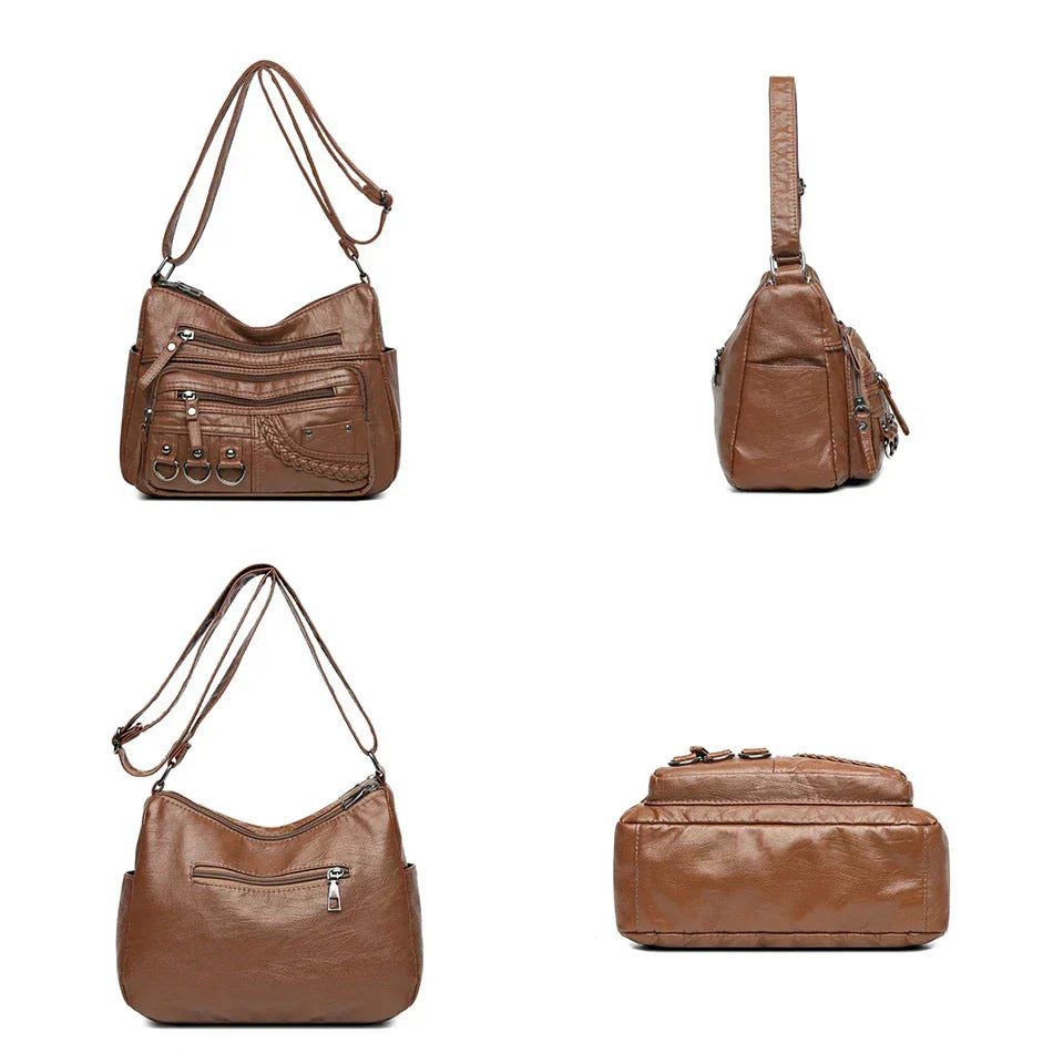 Anna-Berg | Multi-Layer Crossbody Bag