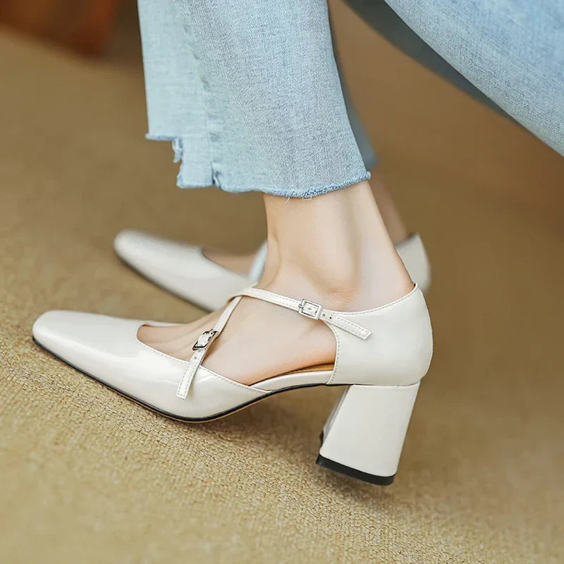Anna-Berg | Genuine Leather Heels