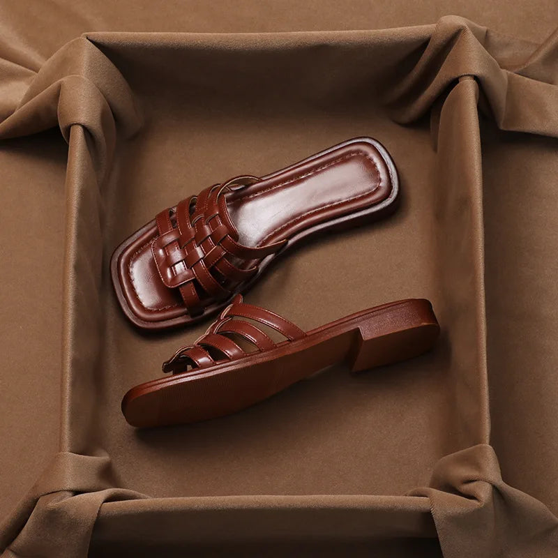 Anna-Berg | Leather Flats