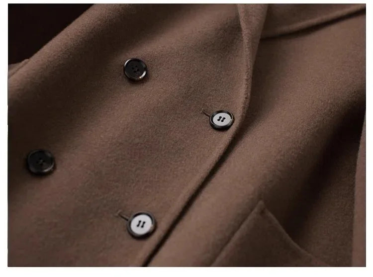 Anna-Berg | Wool Herringbone Coat