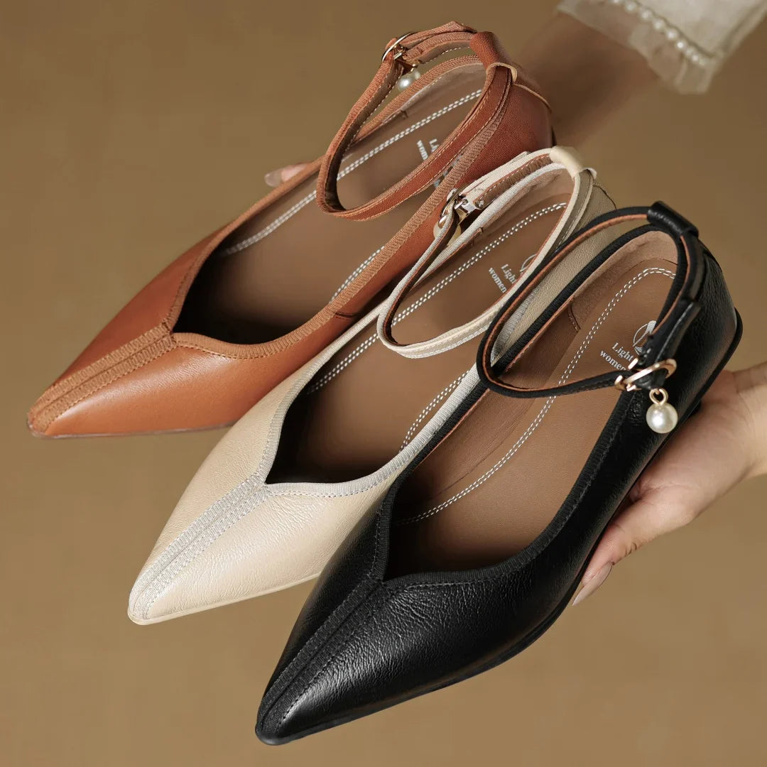 Anna-Berg | Genuine Leather Heels
