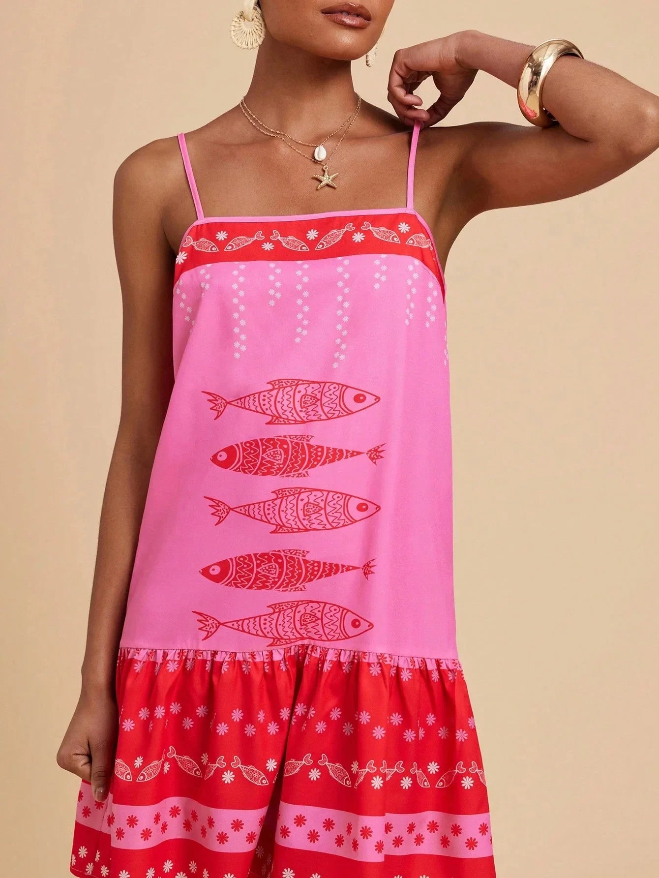 Anna-Berg | Ruffled Midi Cotton Dress