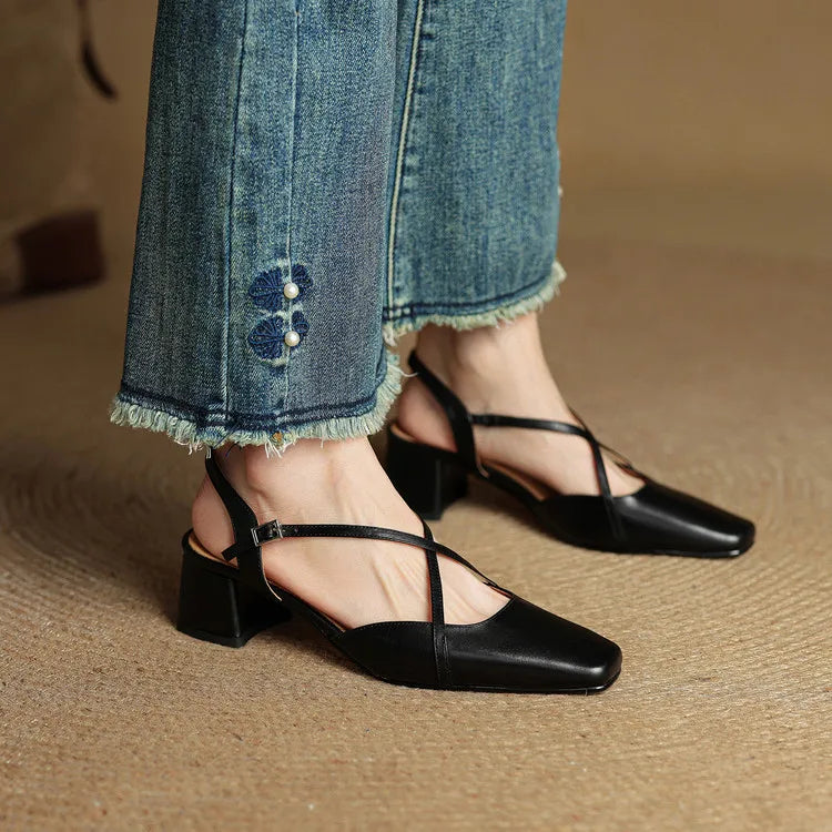 Anna-Berg | Genuine Leather Heels