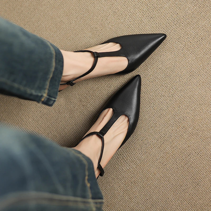 Anna-Berg | Genuine Leather Heels