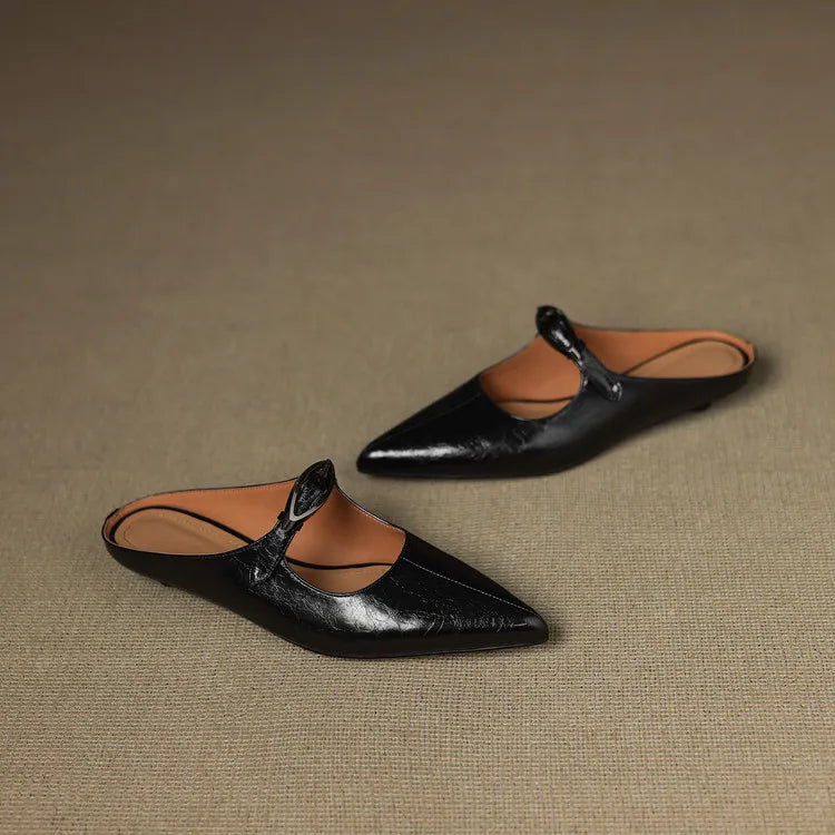 Anna-Berg | Genuine Leather Mules