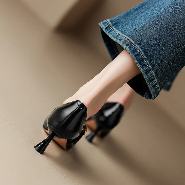Anna-Berg | Leather Heels