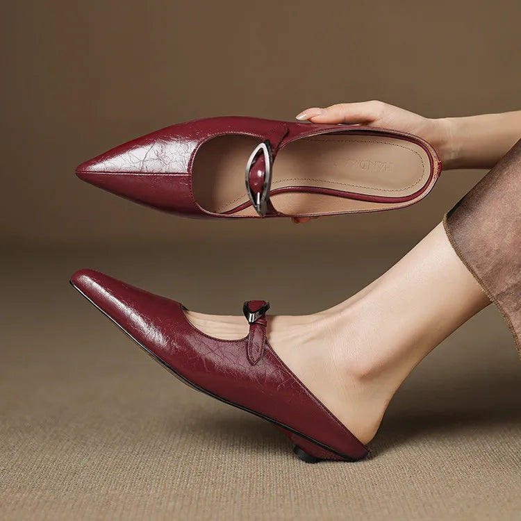 Anna-Berg | Genuine Leather Mules