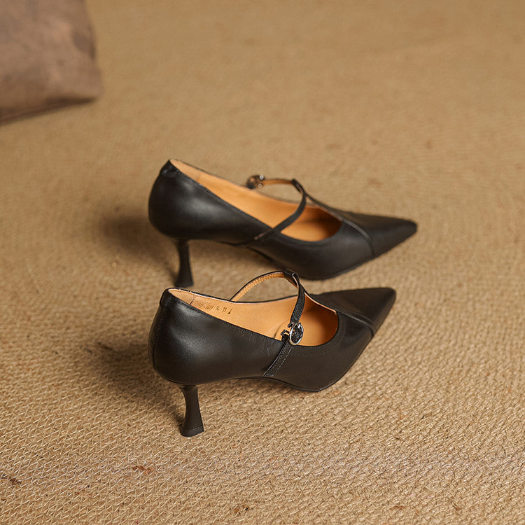 Anna-Berg | Genuine Leather Heels