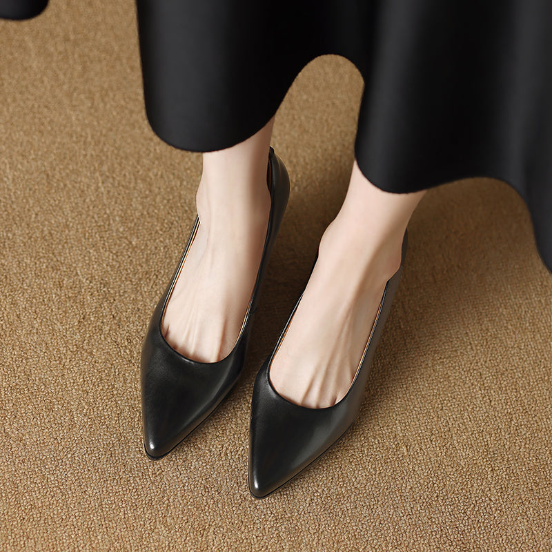Anna-Berg | Genuine Leather Heels