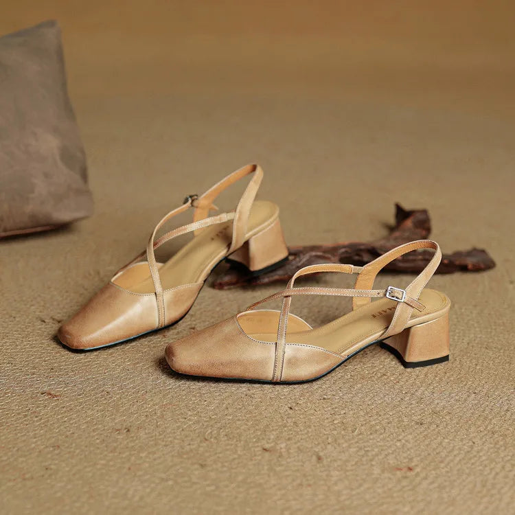 Anna-Berg | Genuine Leather Heels