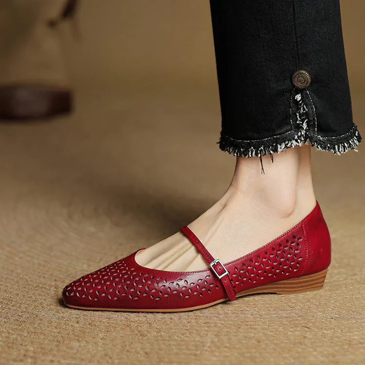 Anna-Berg | Genuine Leather Flats