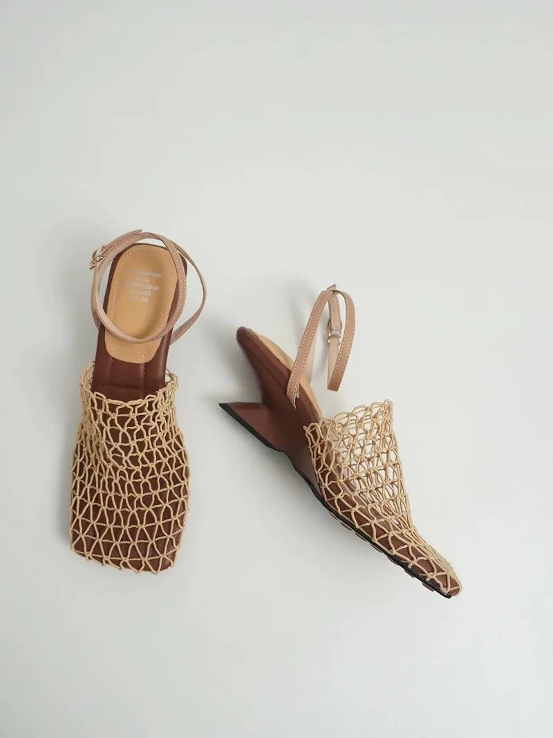 Anna-Berg | Heels, Mesh Weave