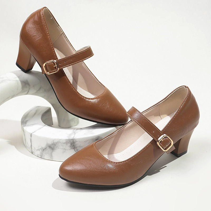 Anna-Berg | Leather Heels