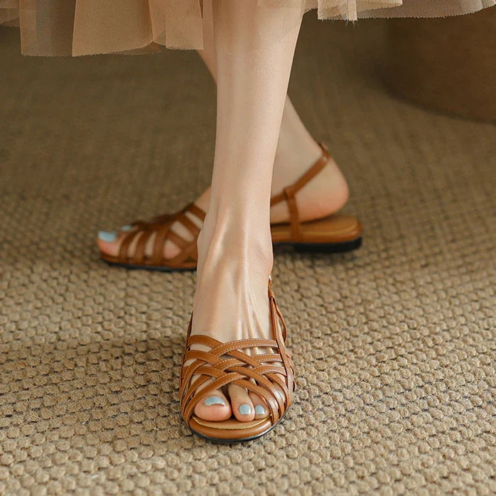 Anna-Berg | Boho Leather Sandals