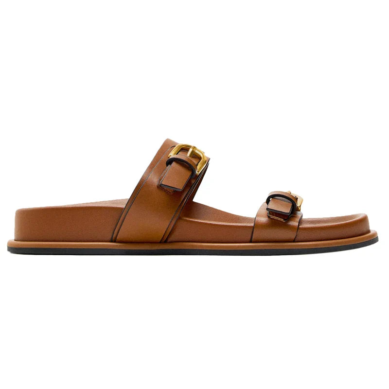 Anna-Berg | Leather Slides