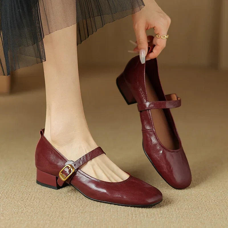 Anna-Berg | Genuine Leather Pumps