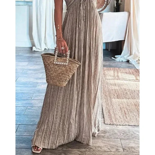Anna-Berg | Long Sleeveless Dress