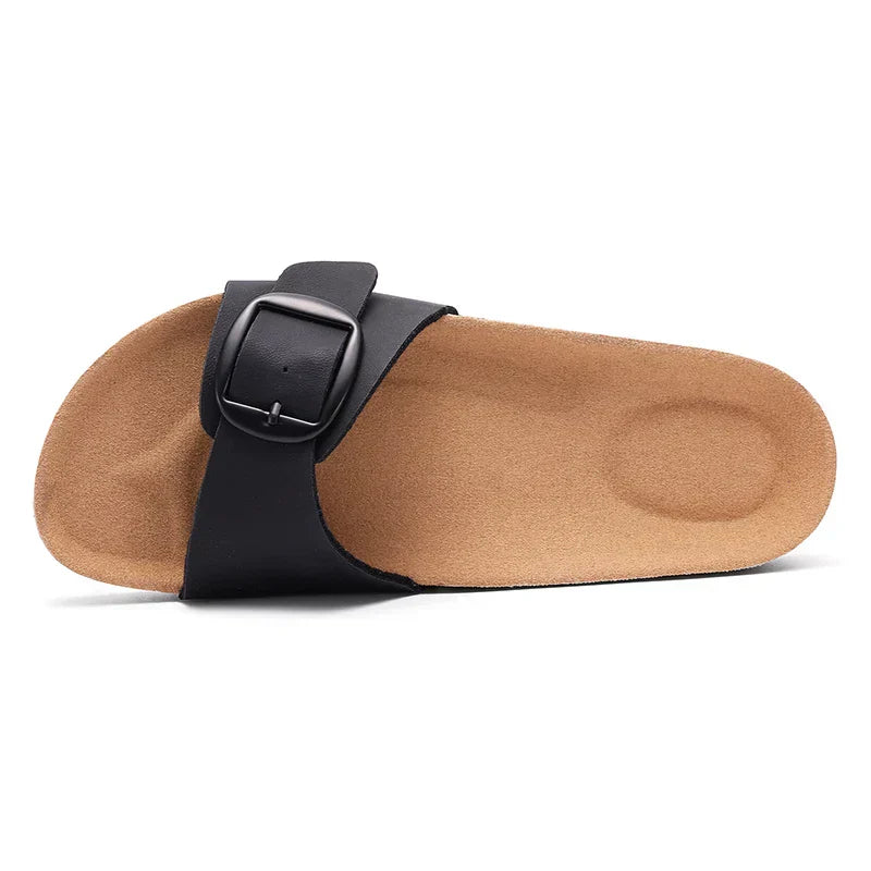 Anna-Berg | Romantic Flat Adjustable Buckle Sandals