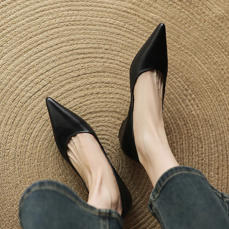 Anna-Berg | Genuine Leather Flats