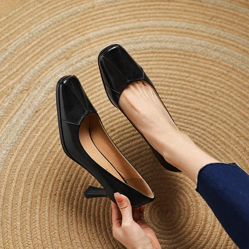 Anna-Berg | Genuine Leather Heels