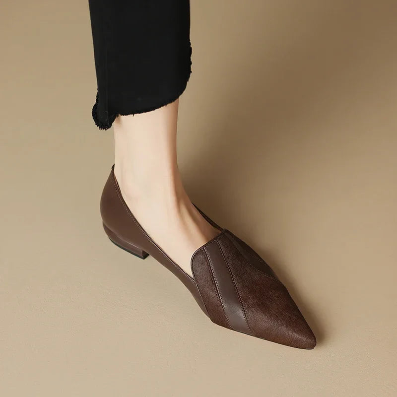 Anna-Berg | Genuine Leather Flats