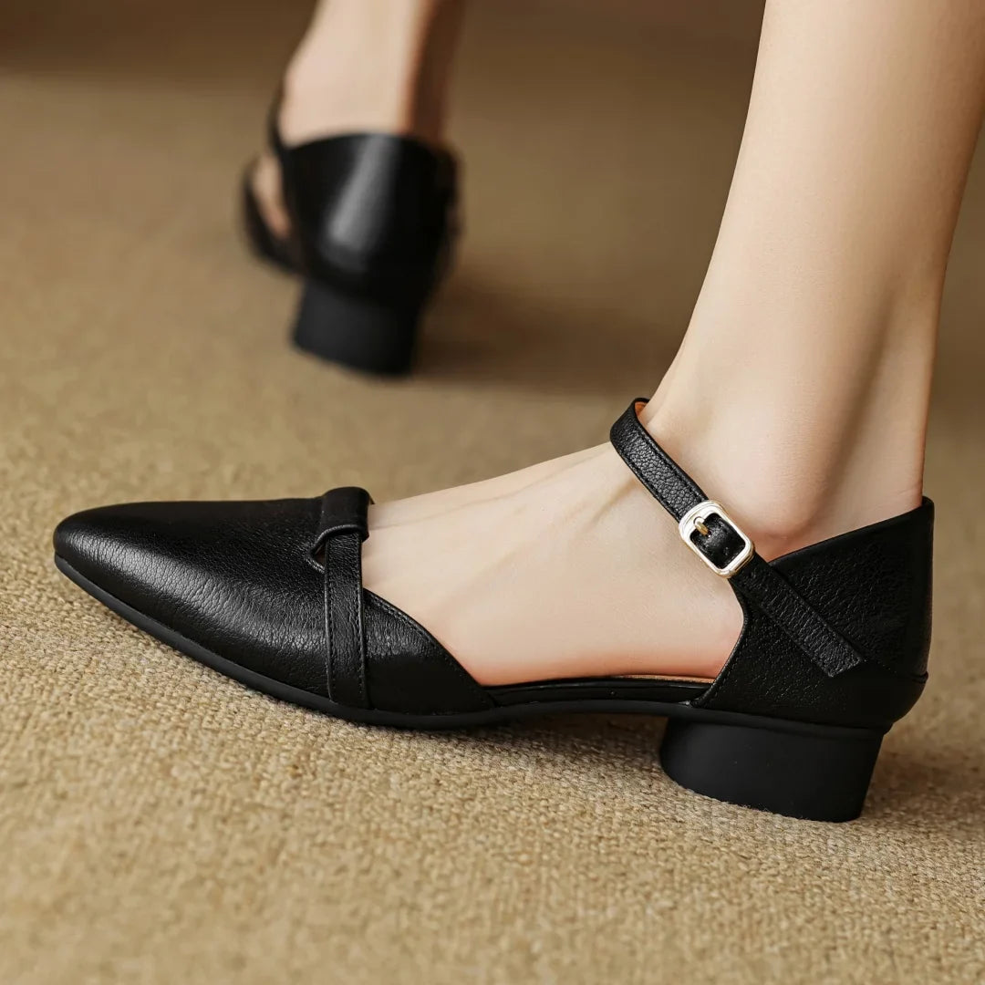 Anna-Berg | Genuine Leather Heels
