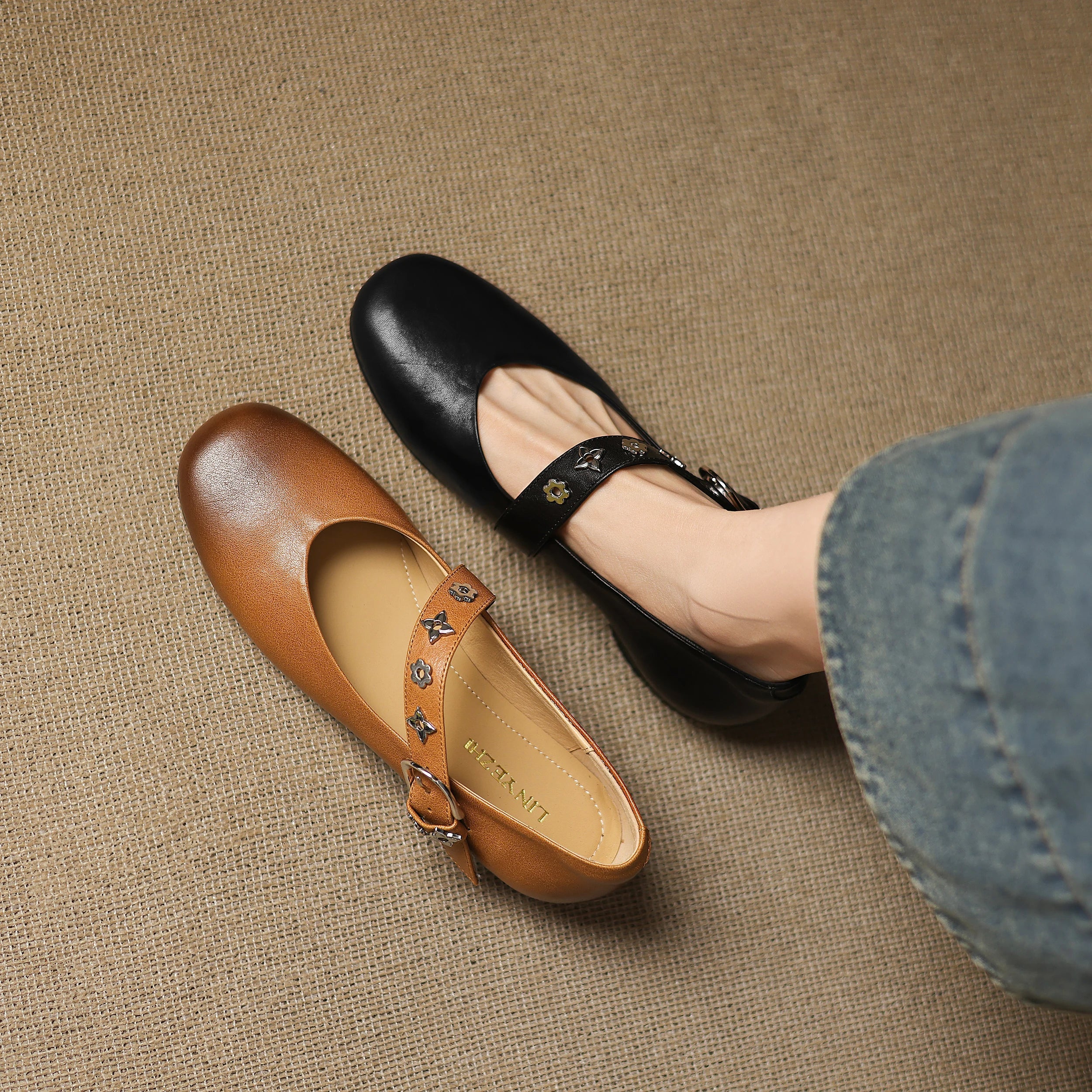 Anna-Berg | Genuine Leather Flats