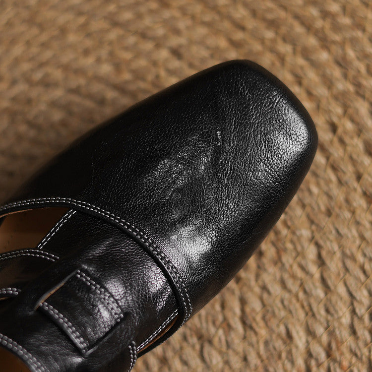 Anna-Berg | Genuine Leather Mules