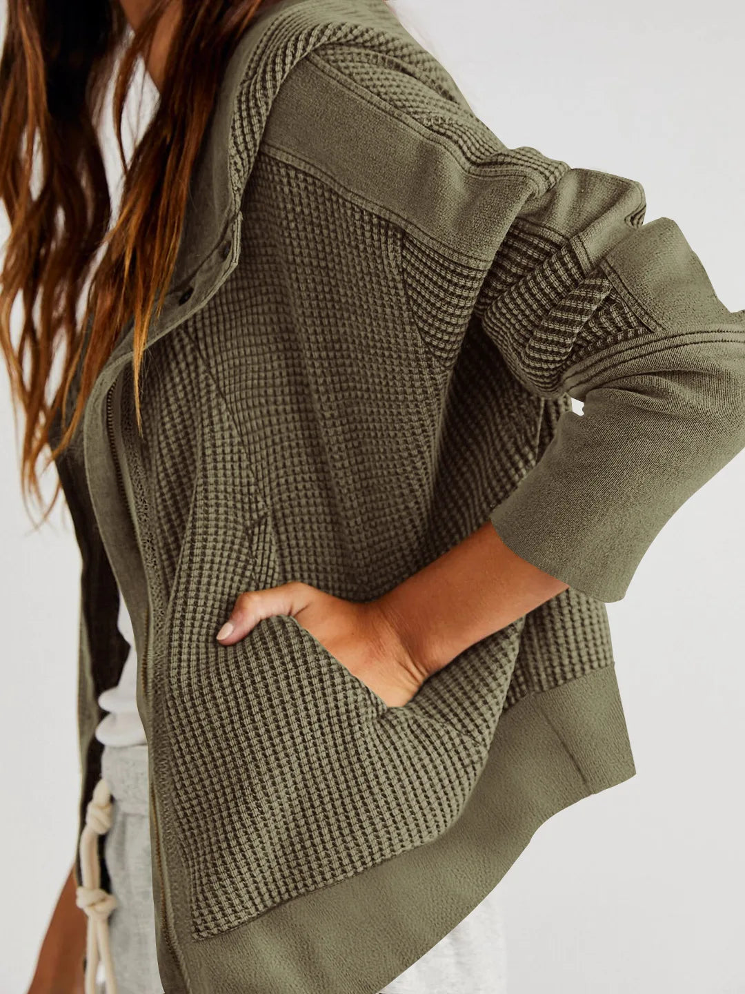 Anna-Berg | Hoodie, Waffle