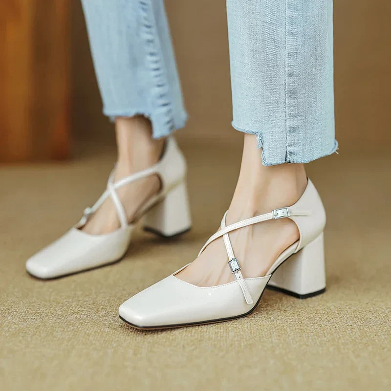 Anna-Berg | Genuine Leather Heels