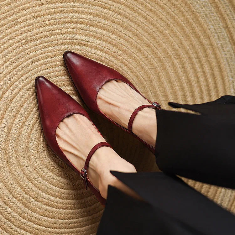 Anna-Berg | Genuine Leather Heels