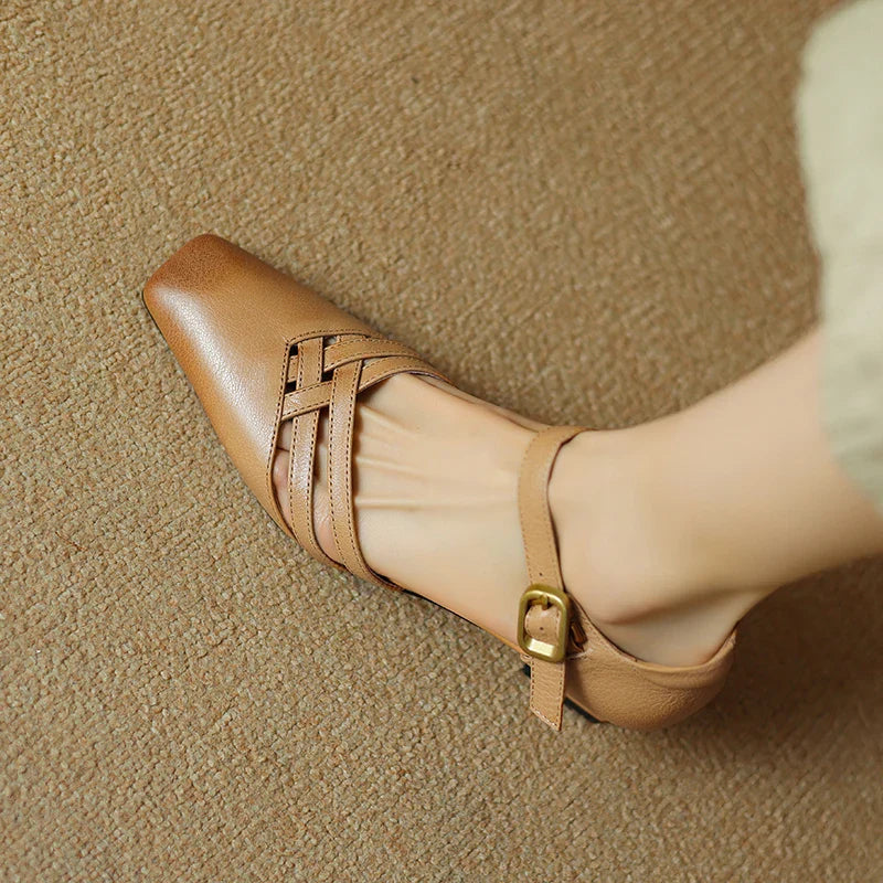 Anna-Berg | Genuine Leather Heels