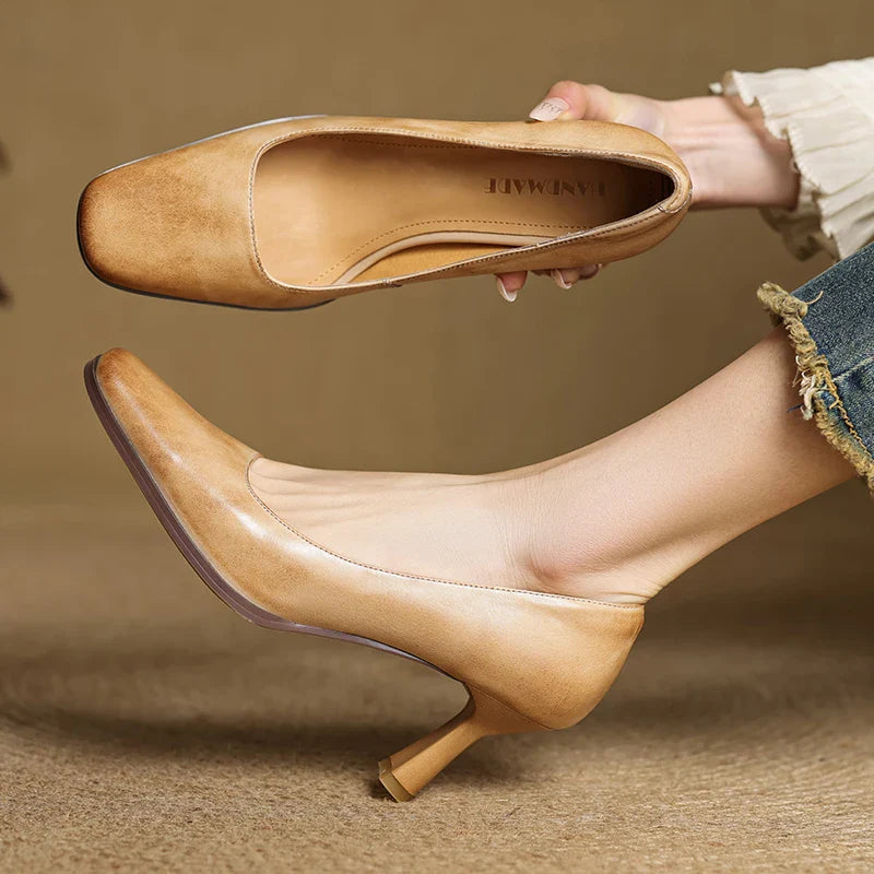 Anna-Berg | Genuine Leather Heels