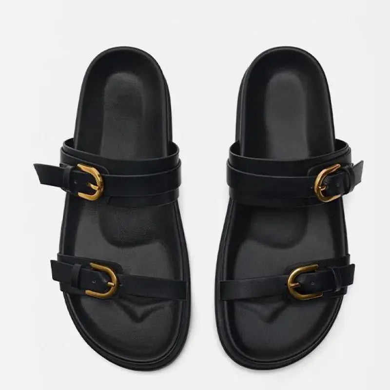 Anna-Berg | Leather Slides
