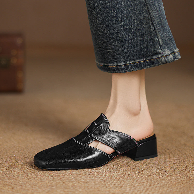 Anna-Berg | Genuine Leather Mules